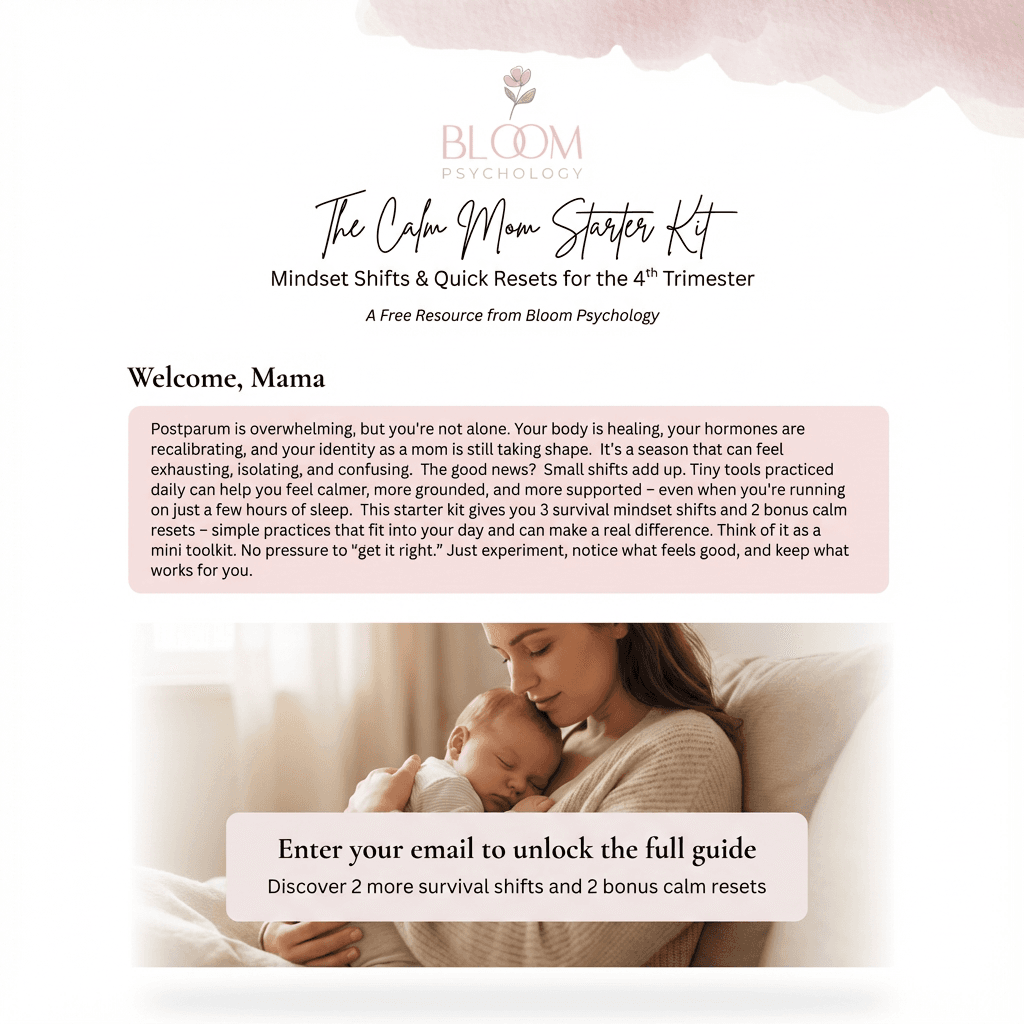 Calm Mom Starter Kit PDF Preview